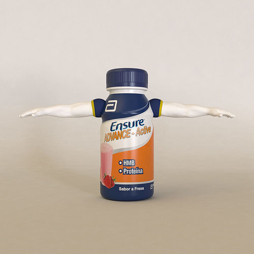 Ensure hero character 3D model