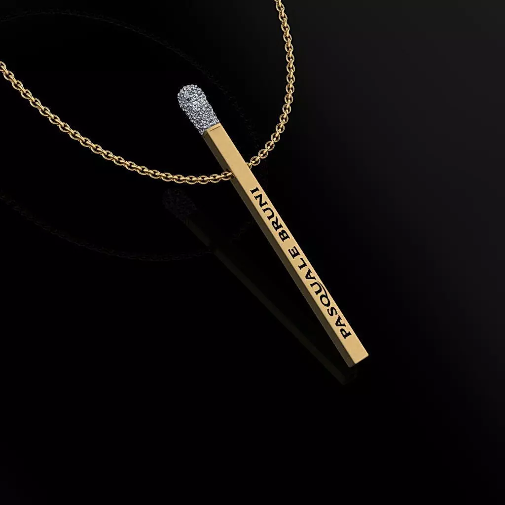 Pasquale Bruni Pendant  3D print model_0