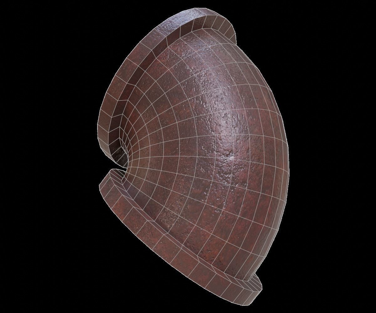 low poly pipes set pipe 3D Model Collection_5