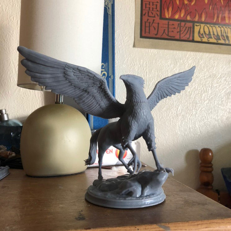 Griffin-Hippogriff harry potter  3D print model_8