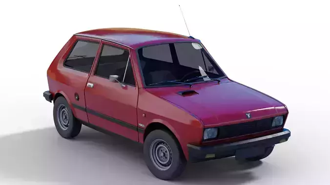 Yugo Koral 45 3D model