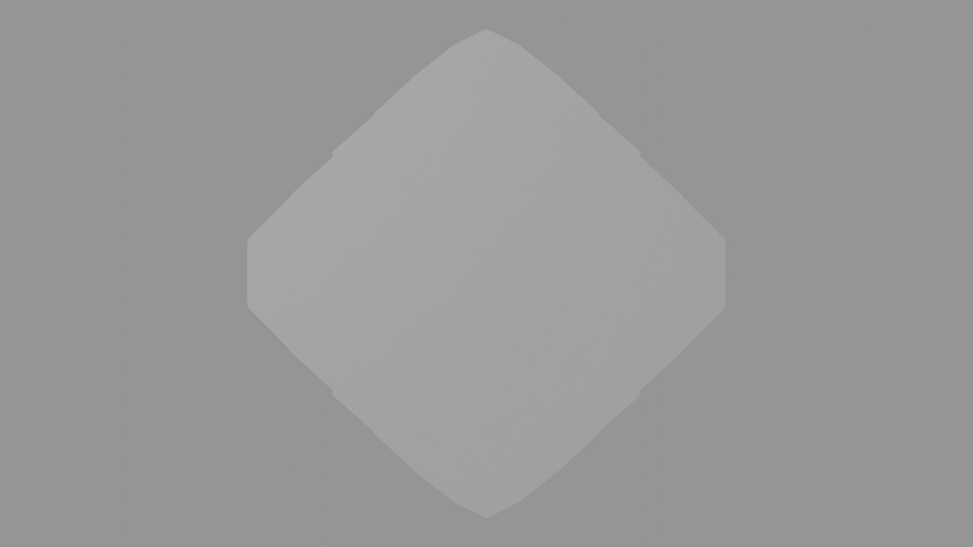 Artistic Decorative Peak Structure Low-poly 3D model_11