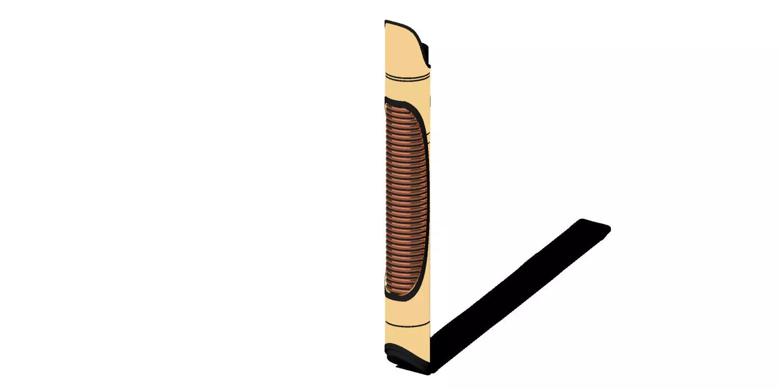 Fan Lightsaber 3D model_0