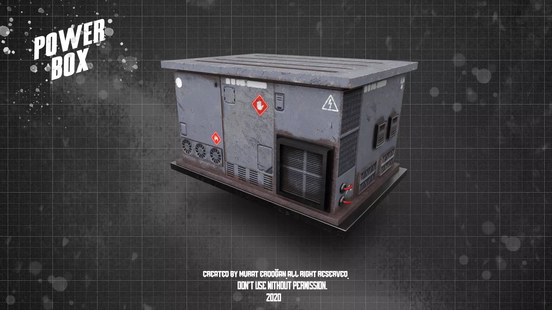 3D model Power Box PBR VR / AR / low-poly | CGTrader