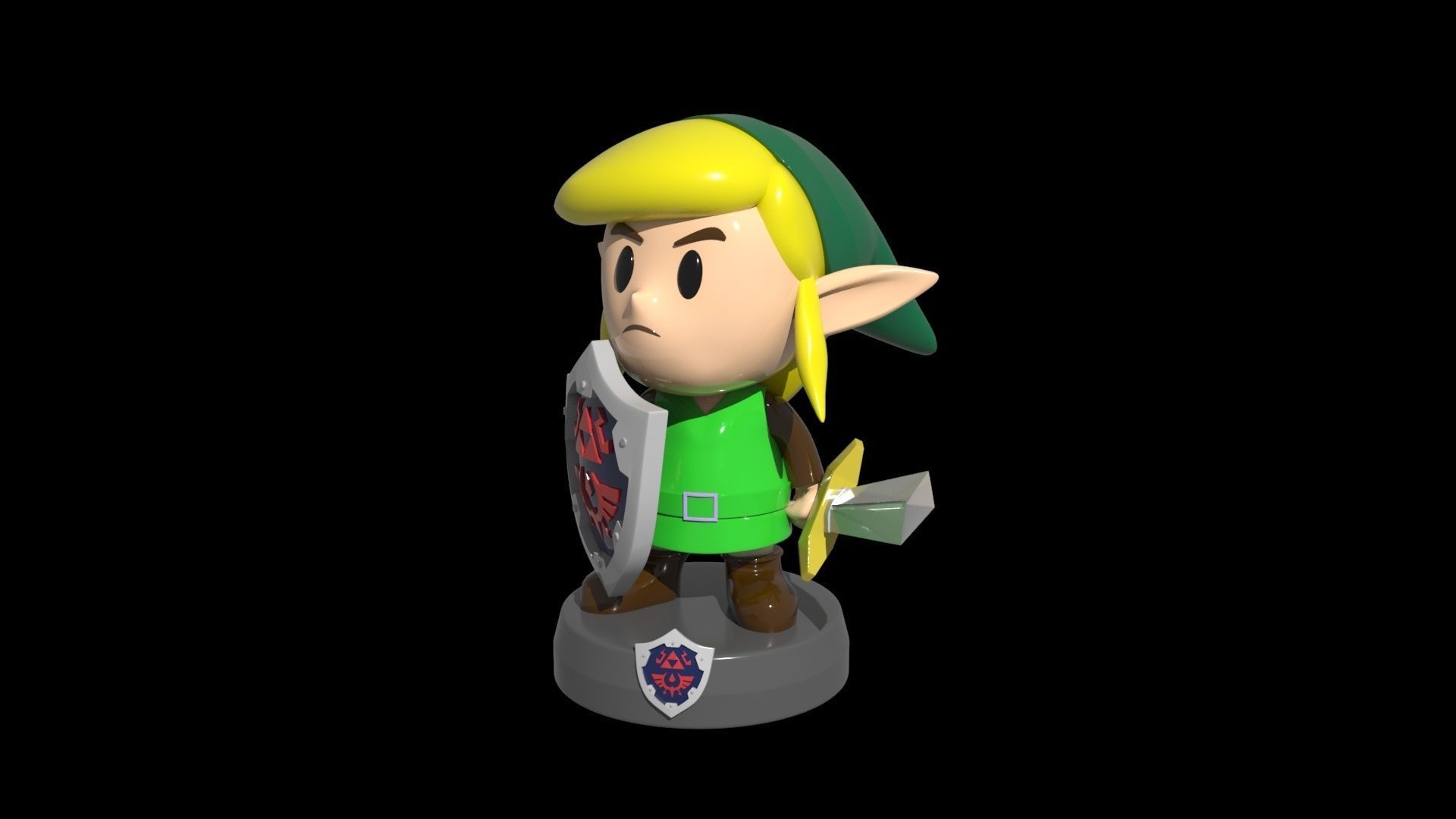 Link Links Awakening Figurine 3D print model_1