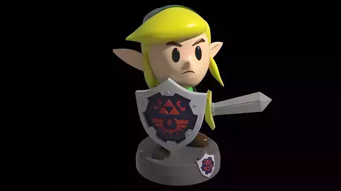 Link Links Awakening Figurine