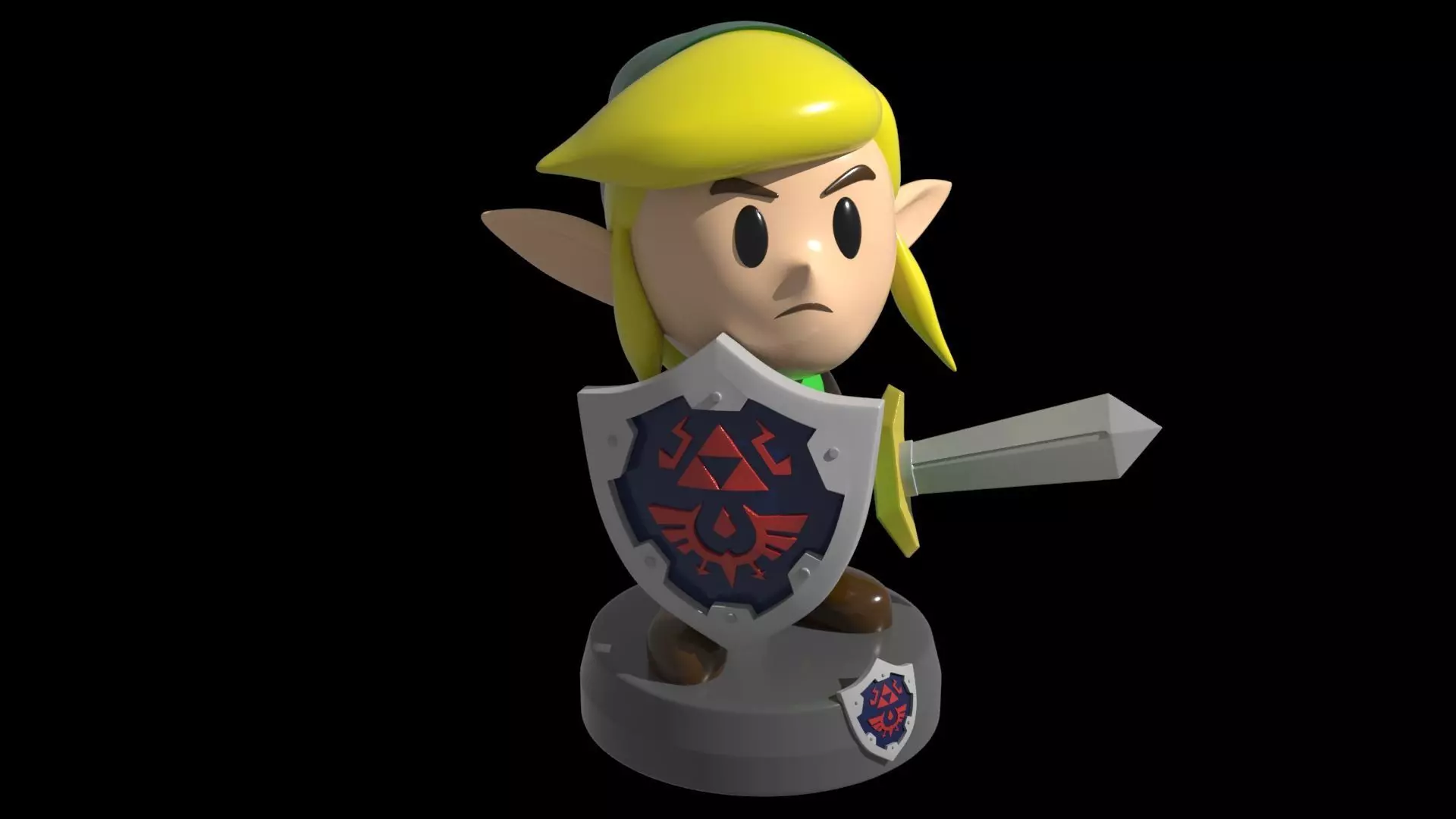 Link Links Awakening Figurine 3D print model_0
