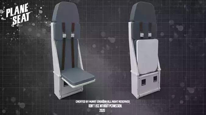 Plane Seat PBR 