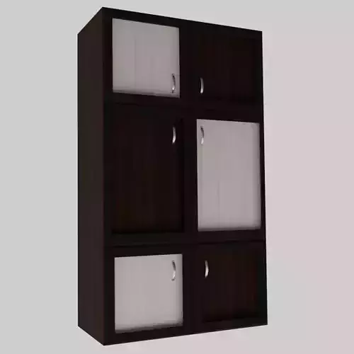 The Wardrobe wooden cabinet with doors and drawers