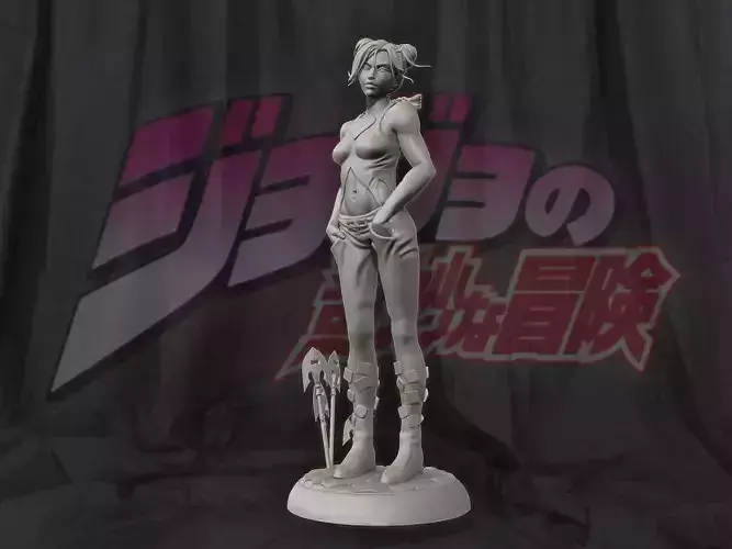 Jolyne Cujoh - JoJos bizarre Adventure - 3d print figurine 