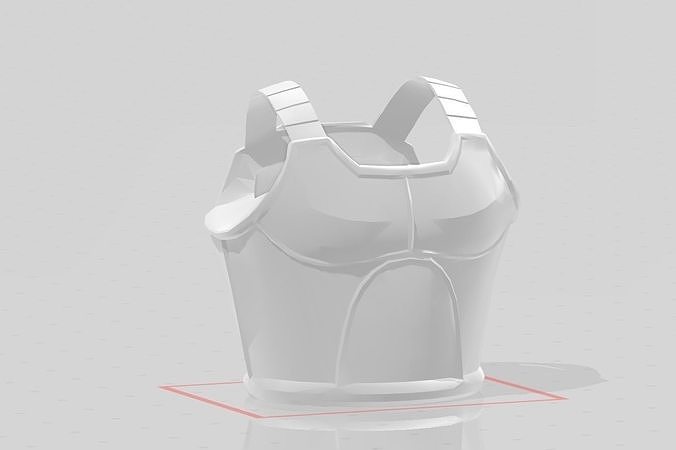 Anime Space Warrior Armor Bundle 3D print model