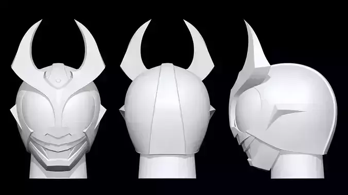 Kamen Rider Agito Helmet Free 3D model
