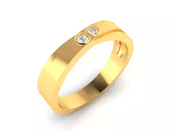 ring-8511 gold wedding band