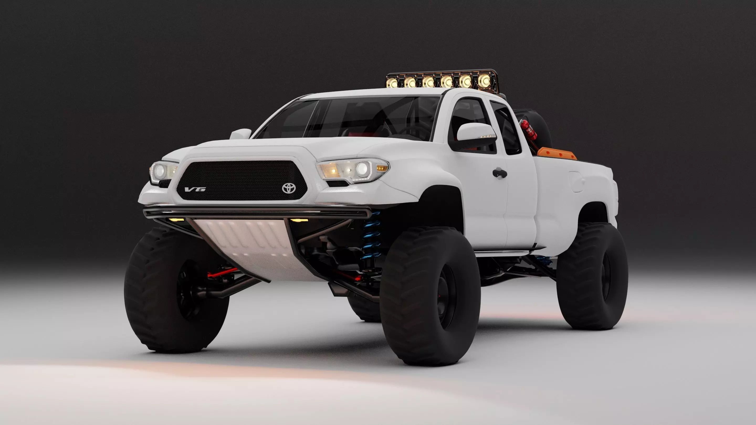 Toyota Tacoma 2018 Baja edition 3D model_0