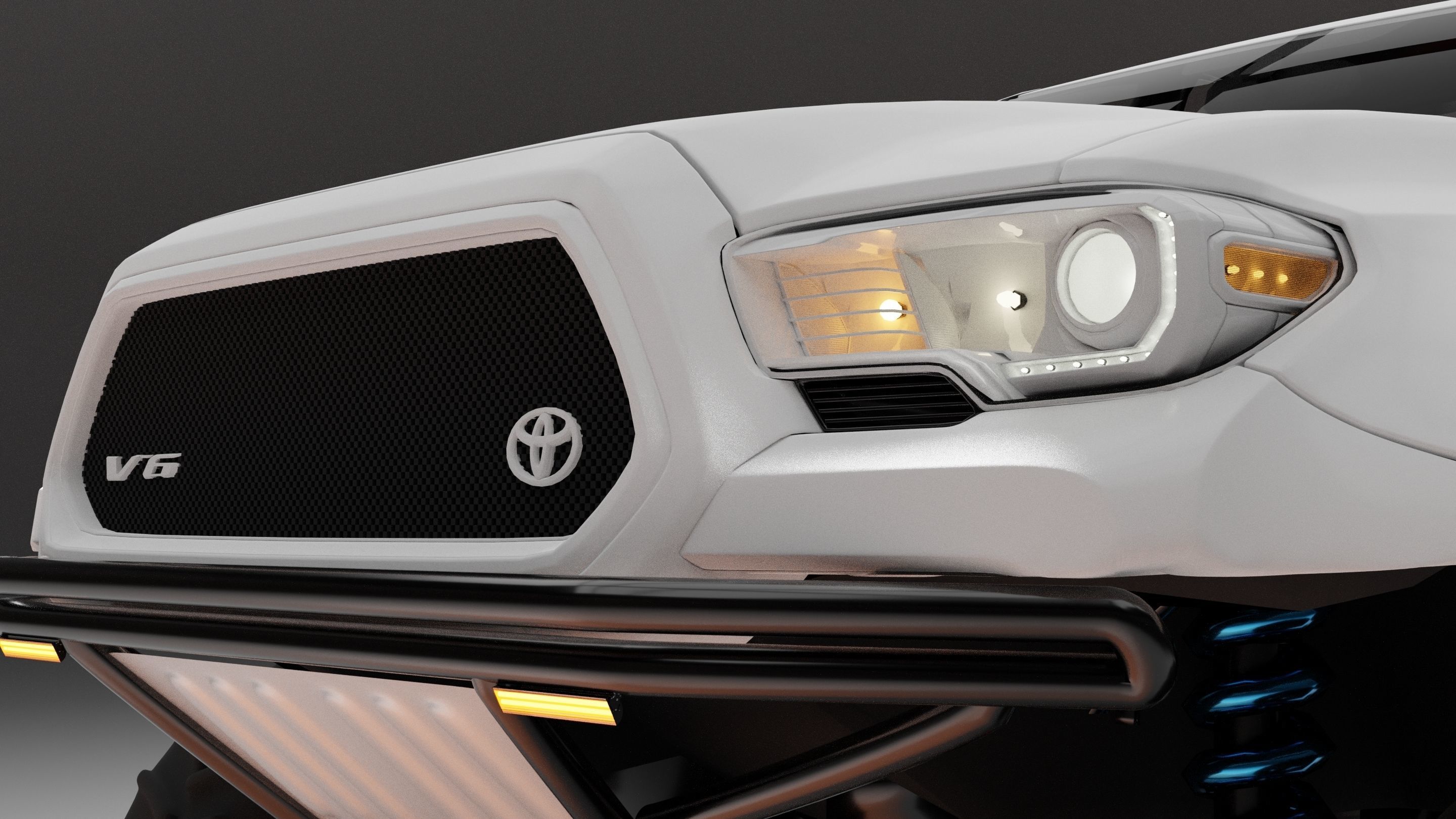 Toyota Tacoma 2018 Baja edition 3D model_5