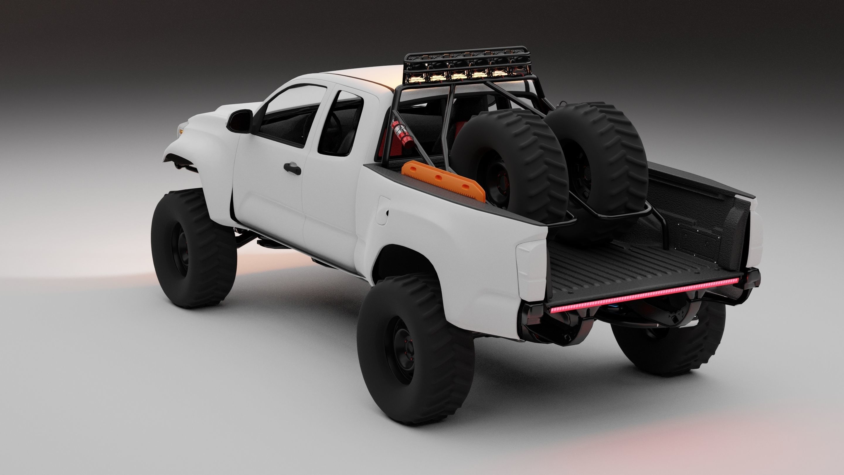 Toyota Tacoma 2018 Baja edition 3D model_2