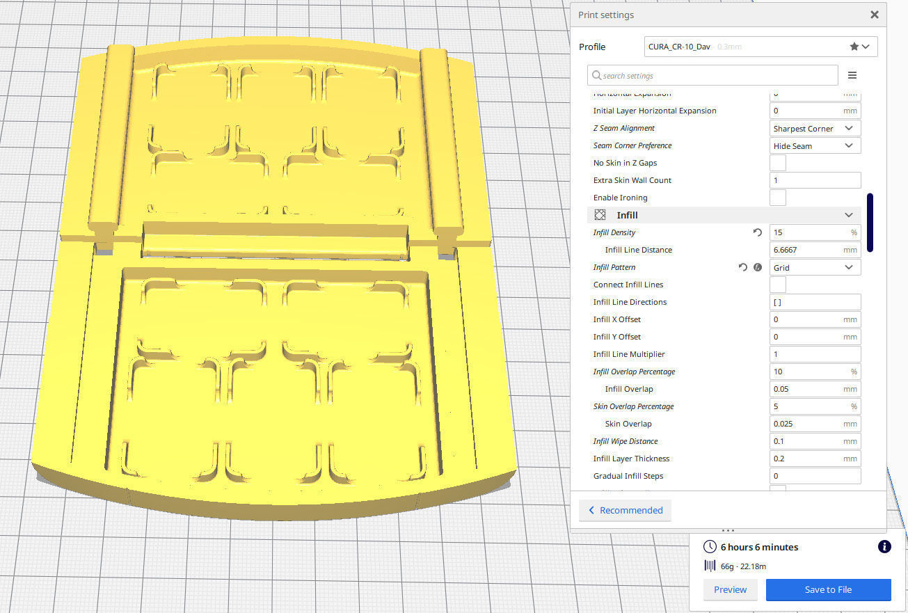 Nintendo switch storage cards 3D print model_5