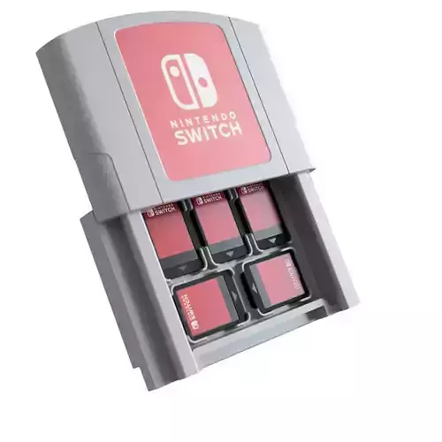 Nintendo switch storage cards 3D print model