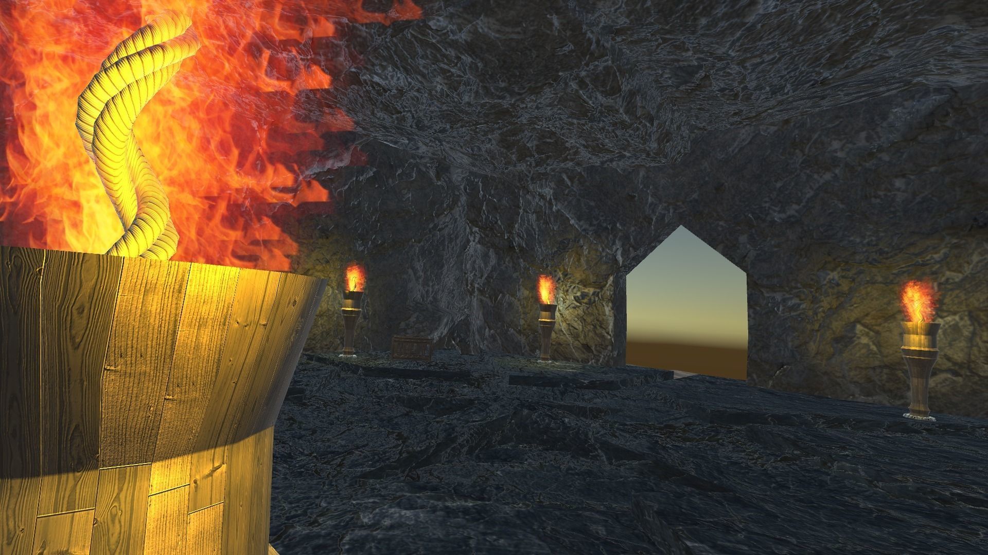  Dark Cave Free 3D model_2