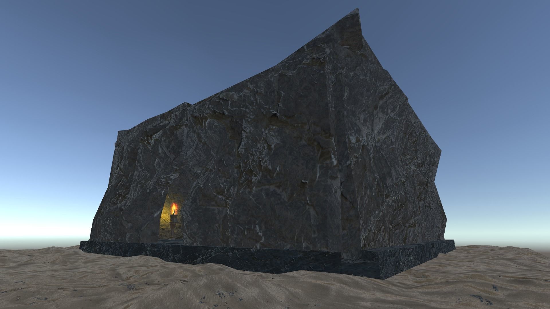  Dark Cave Free 3D model_4