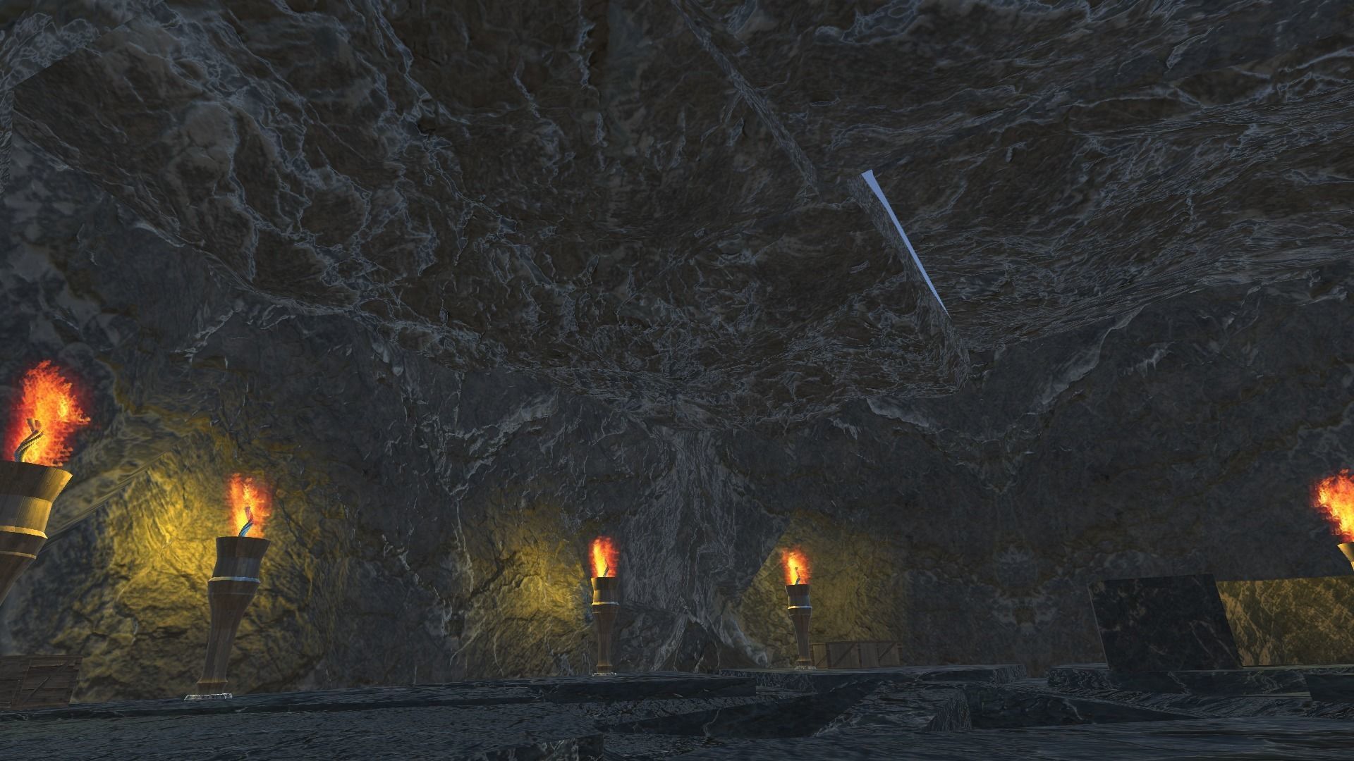  Dark Cave Free 3D model_3