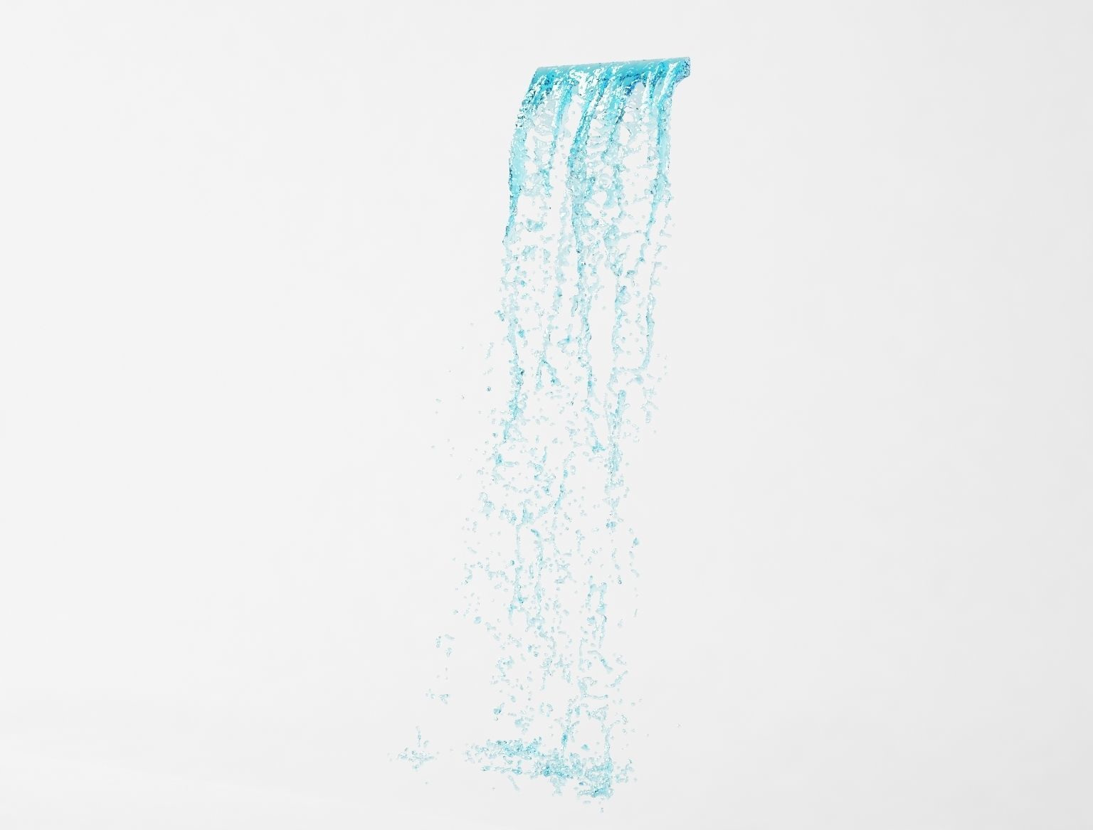 Fountain potok 10 animated 3D model_4