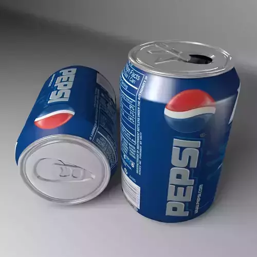 Pepsi Soft Drink Can
