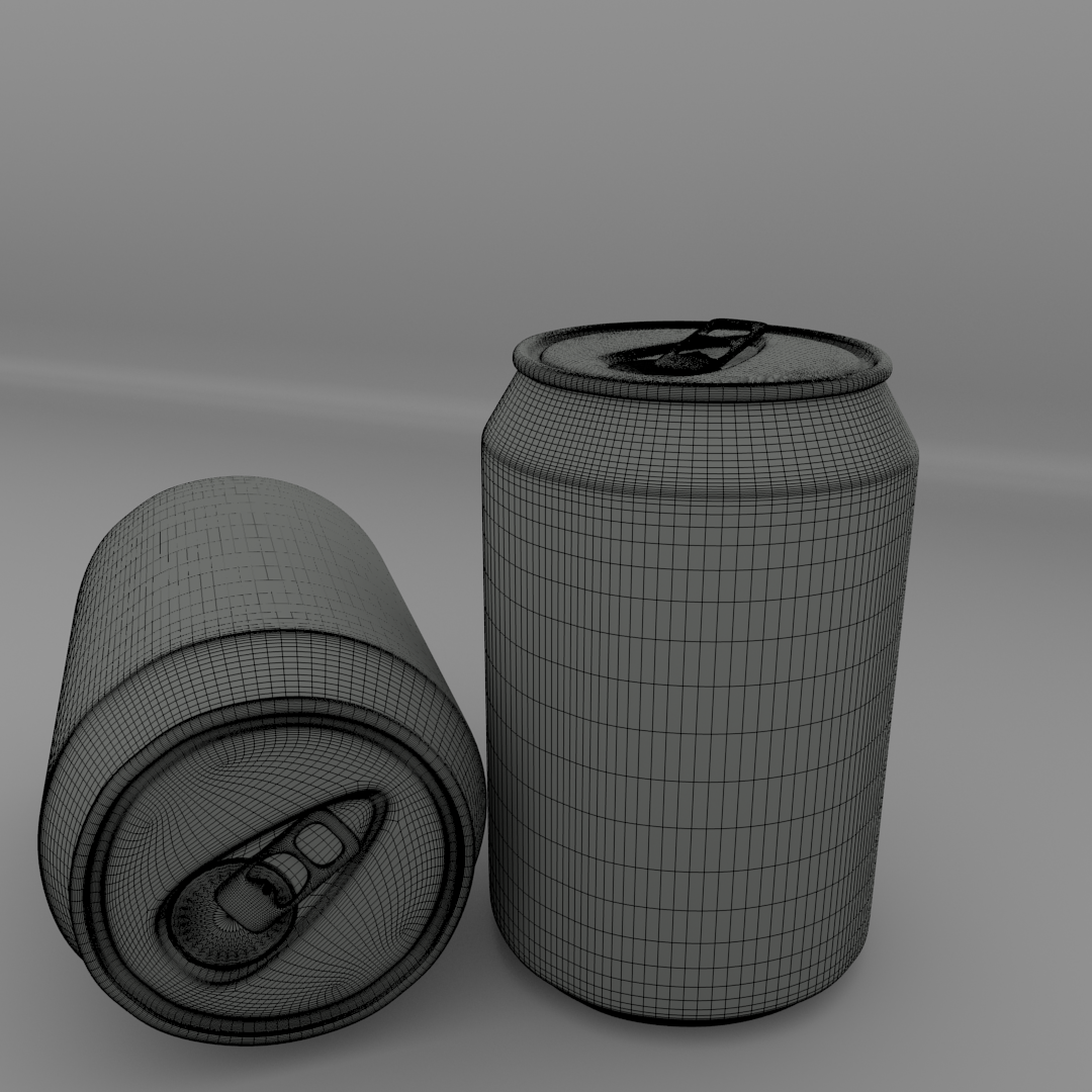 Pepsi Soft Drink Can 3D model_4