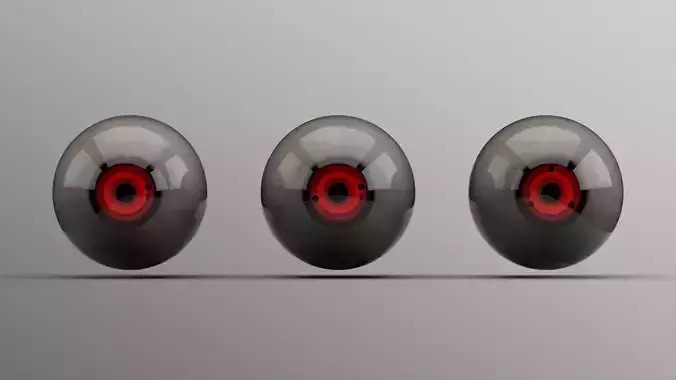 Sharingan ball 3D model