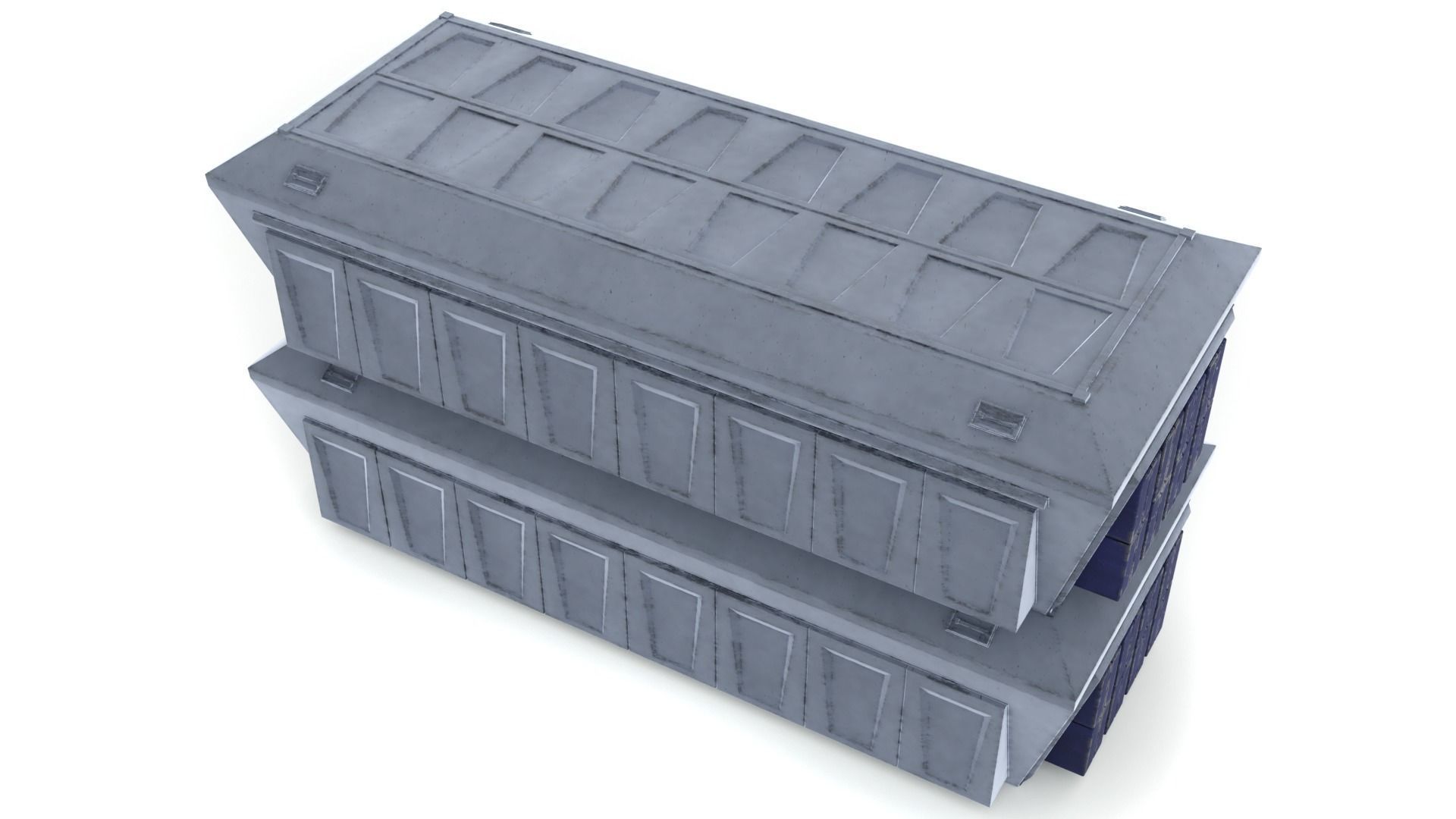 Imperial Cargo Container 1-12 scale Blackseries  3D print model_3