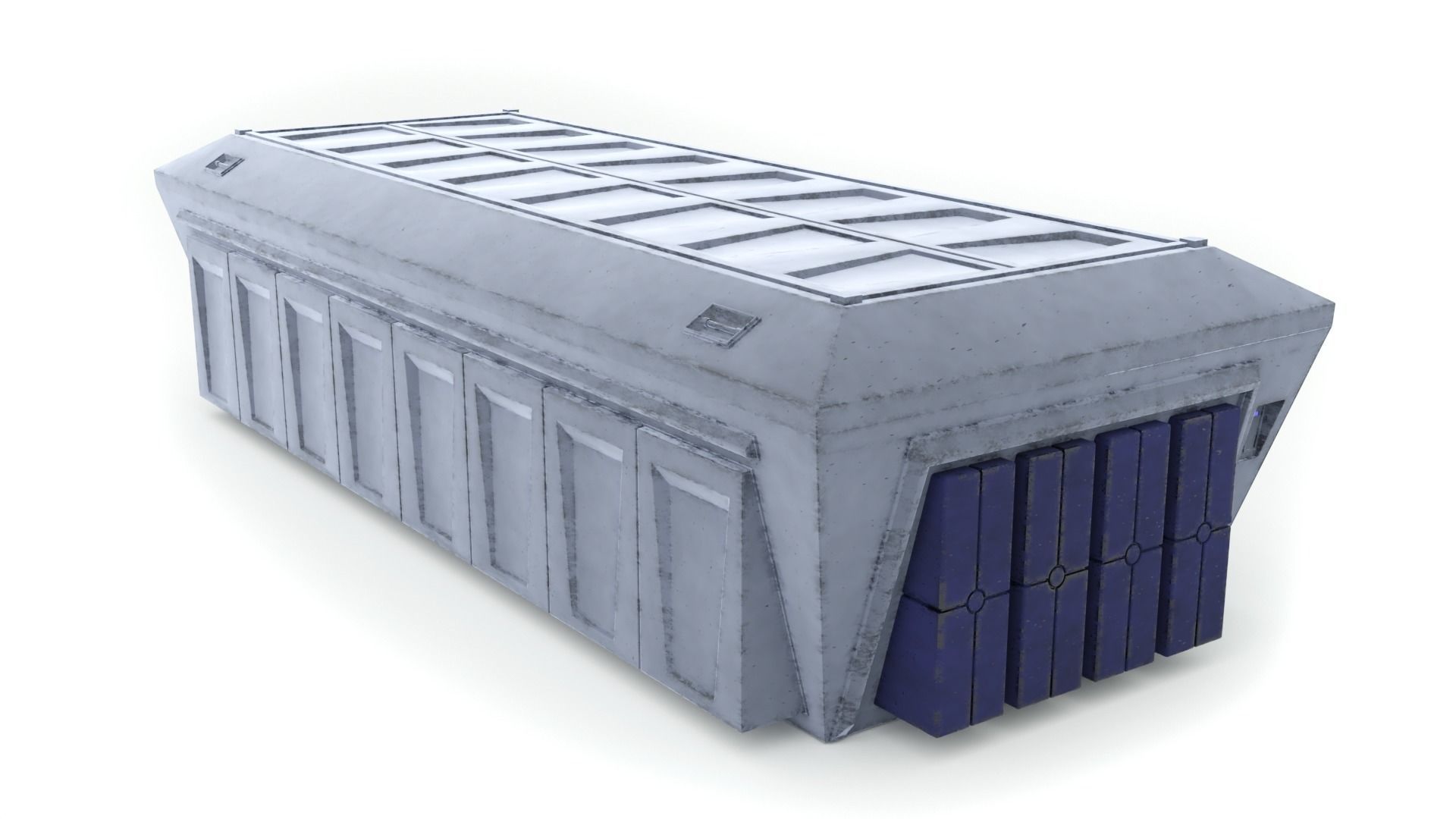 Imperial Cargo Container 1-12 scale Blackseries  3D print model_6