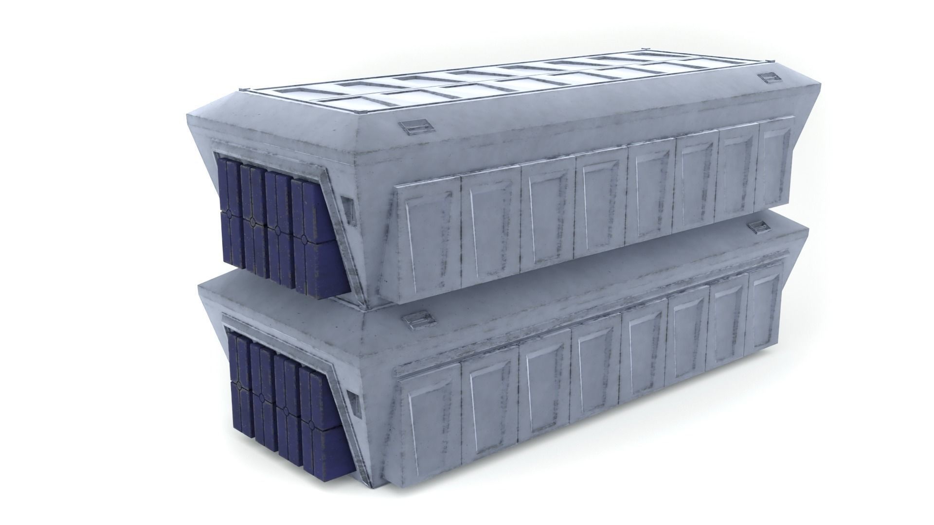 Imperial Cargo Container 1-12 scale Blackseries  3D print model_7