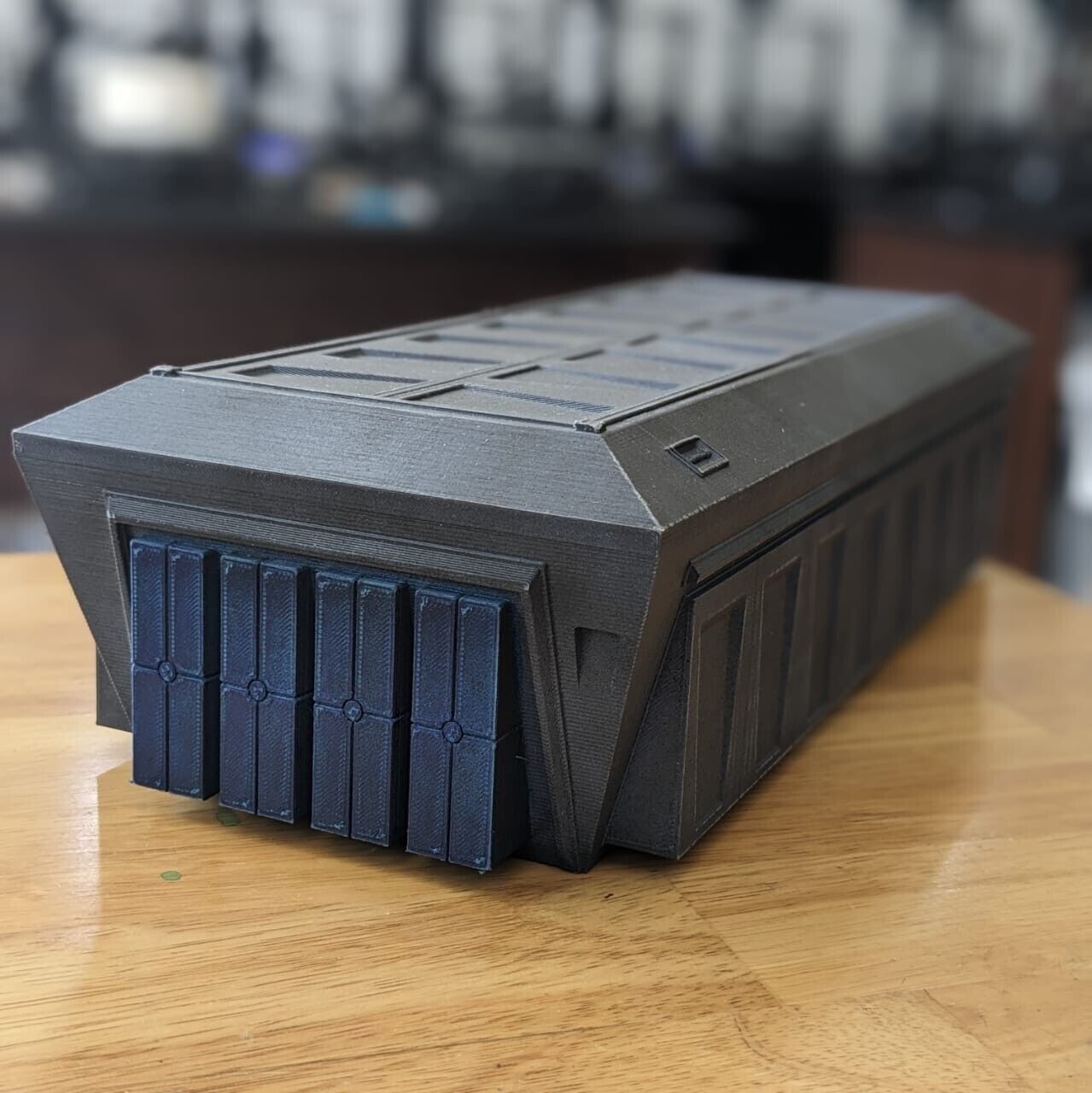 Imperial Cargo Container 1-12 scale Blackseries  3D print model_21