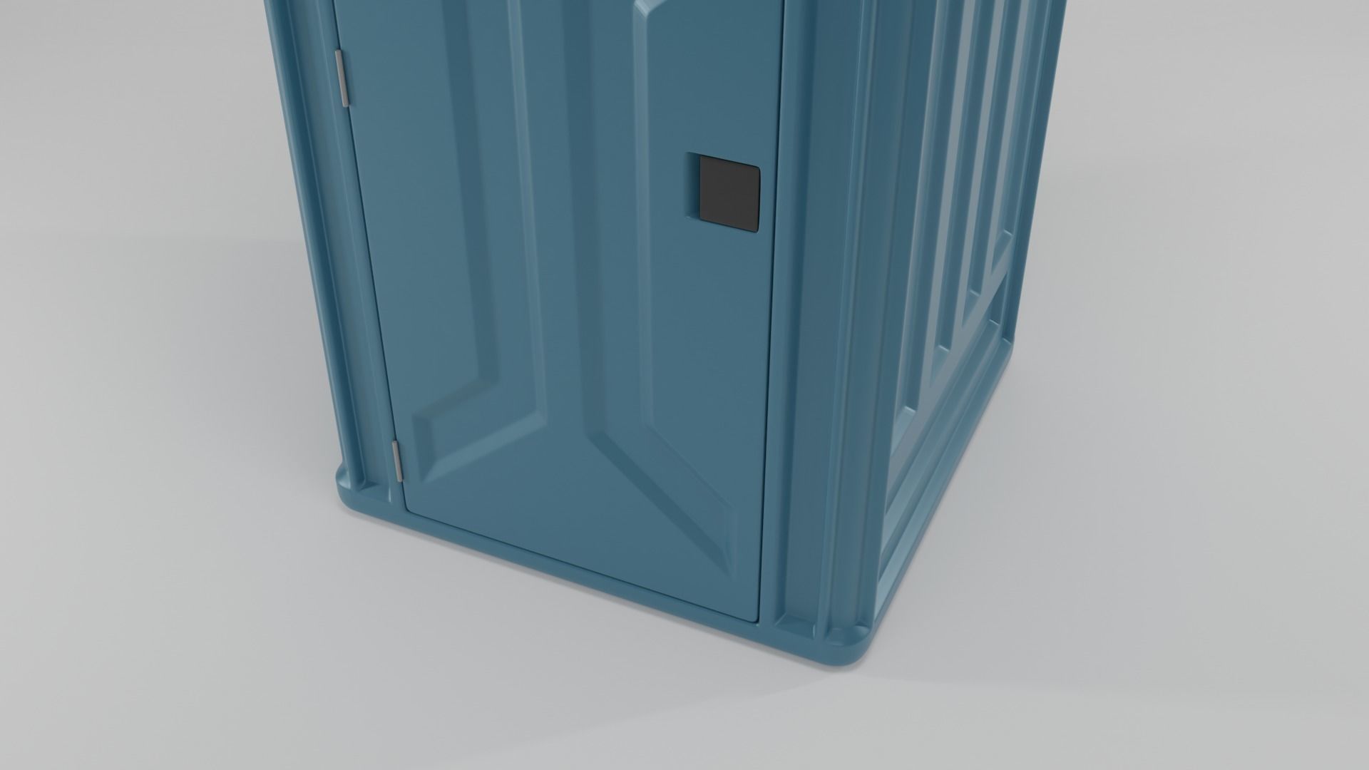 Portable toilet 3D model_3