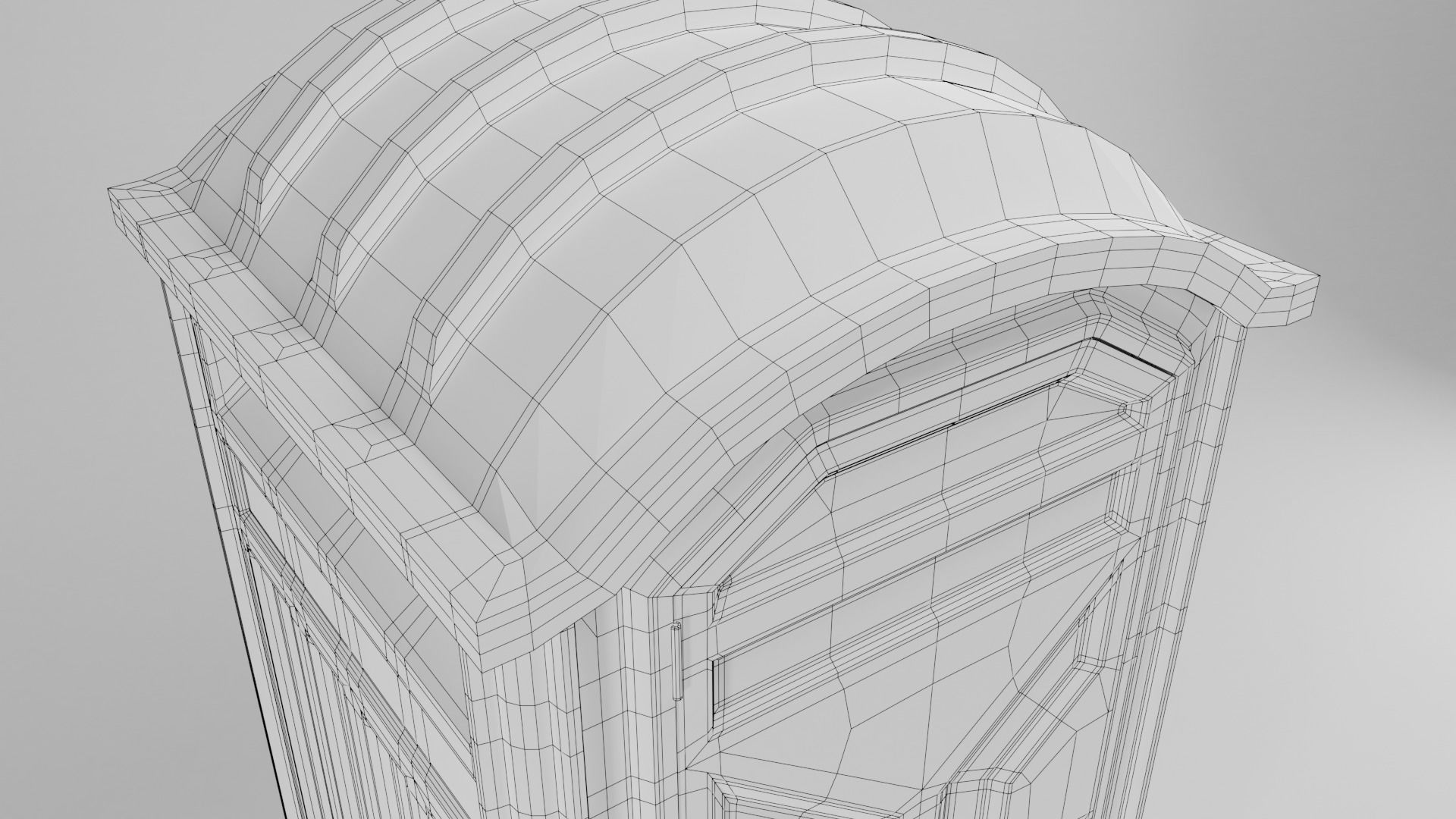 Portable toilet 3D model_8