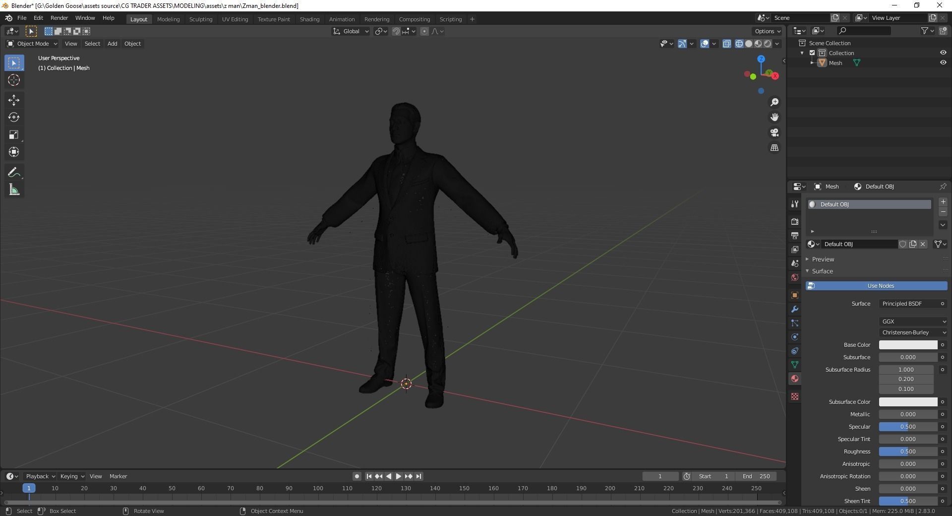 SuiteManA bussines man 3D model_5