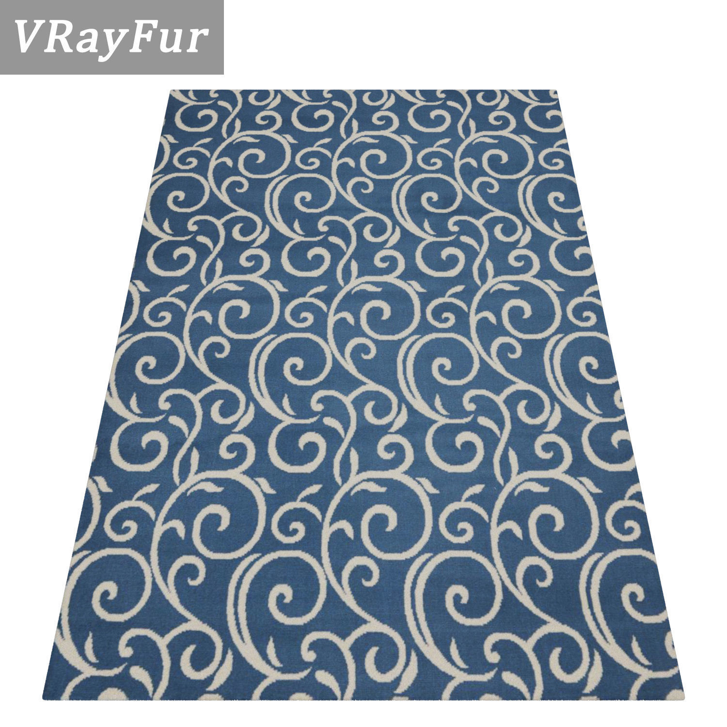 Rug Set 1189 3D model_2