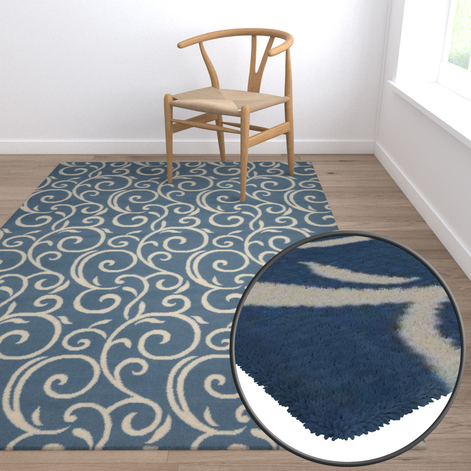 Rug Set 1189 3D model_5
