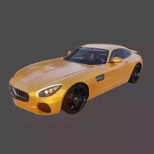 Star GT Racing Car 3D model