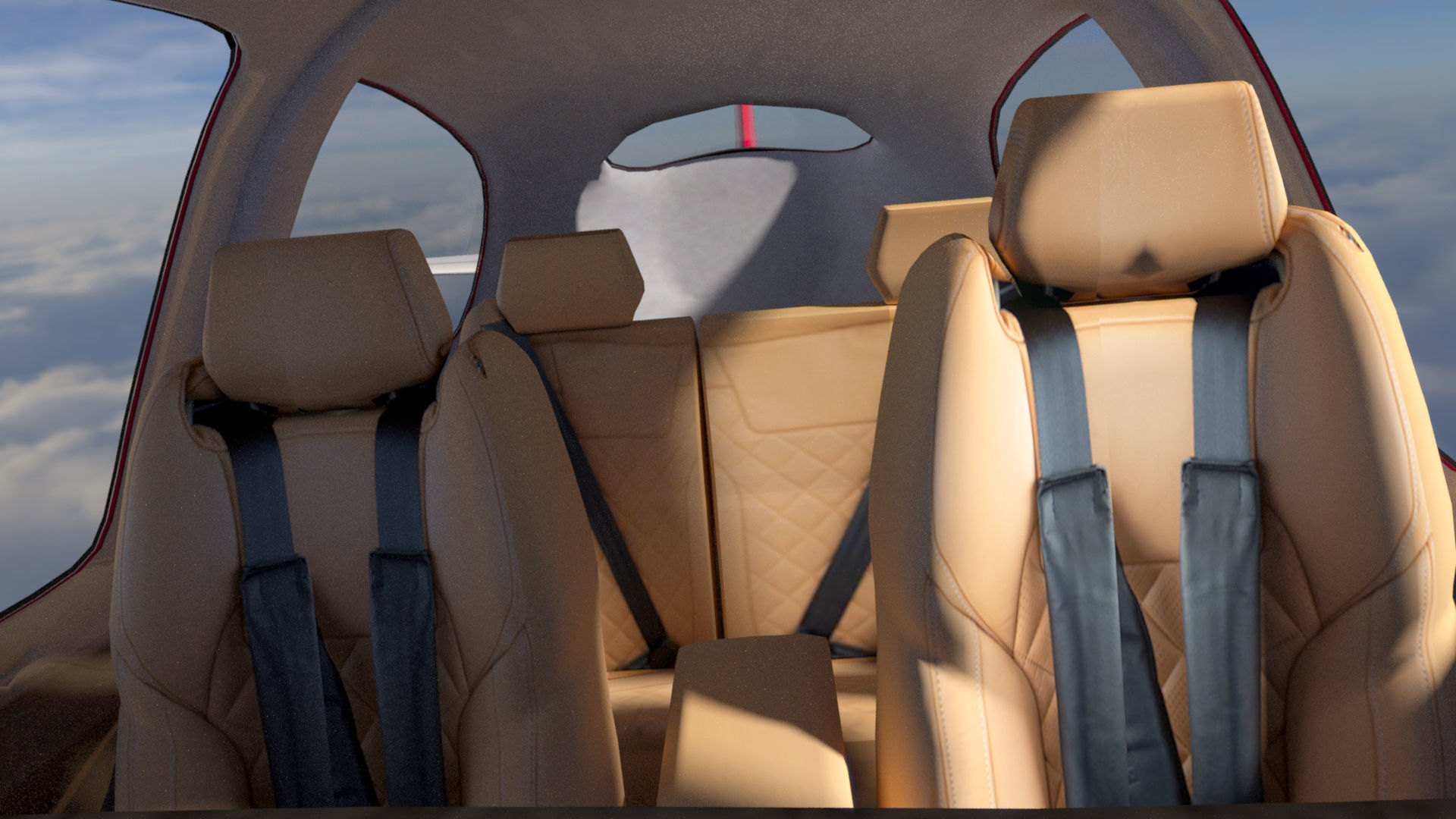 Cirrus SR 22 high detailed model low poly Low-poly 3D model_7