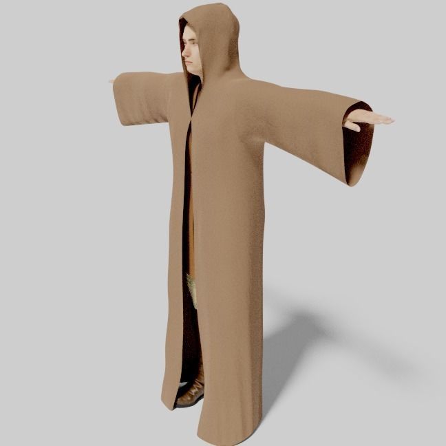 Sci-Fi Character Collection Low-poly 3D model_13