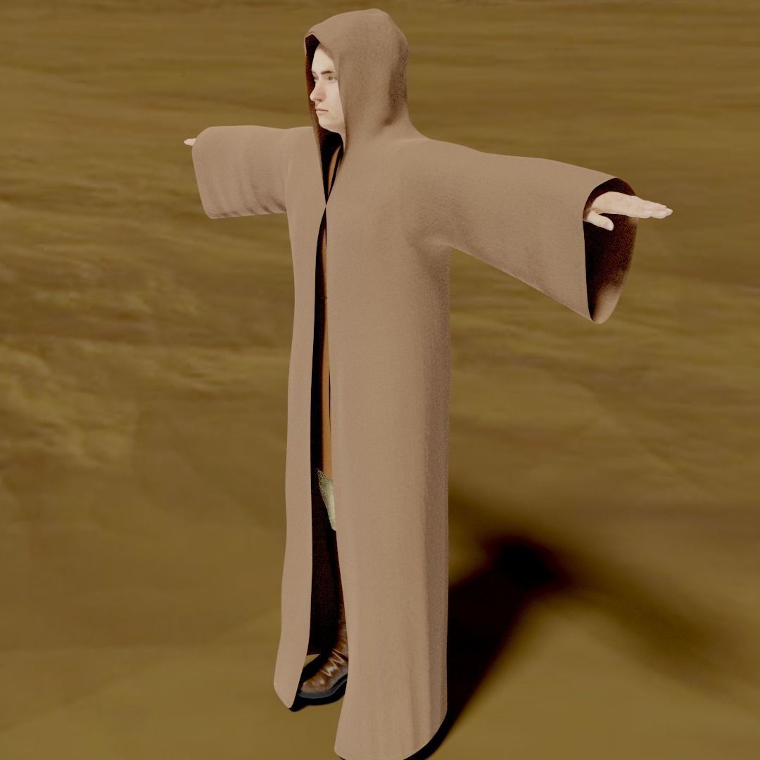 Sci-Fi Character Collection Low-poly 3D model_15