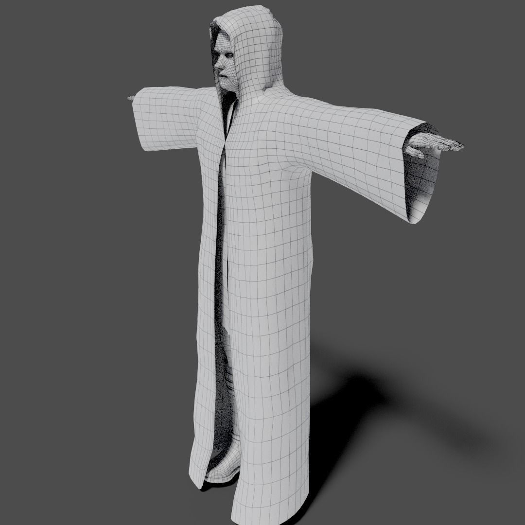 Sci-Fi Character Collection Low-poly 3D model_16