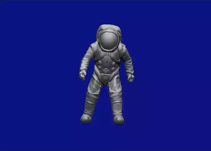 simple astronaut 3d model 3D print model