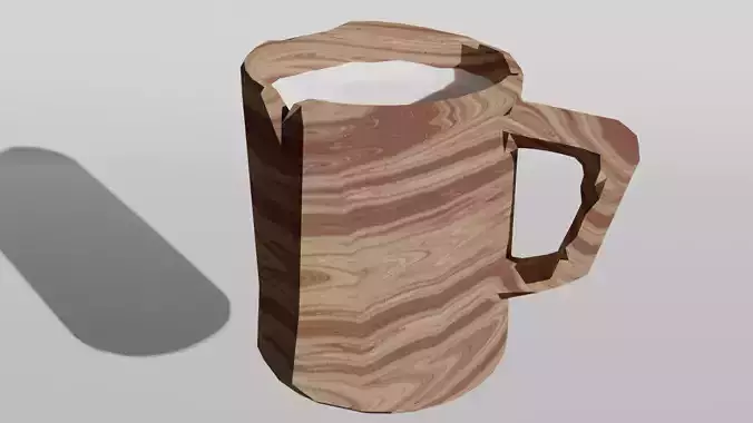 Toon Wood Mug