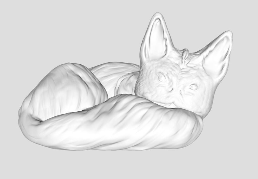 Far Away Galaxy Cat 3D print model_3