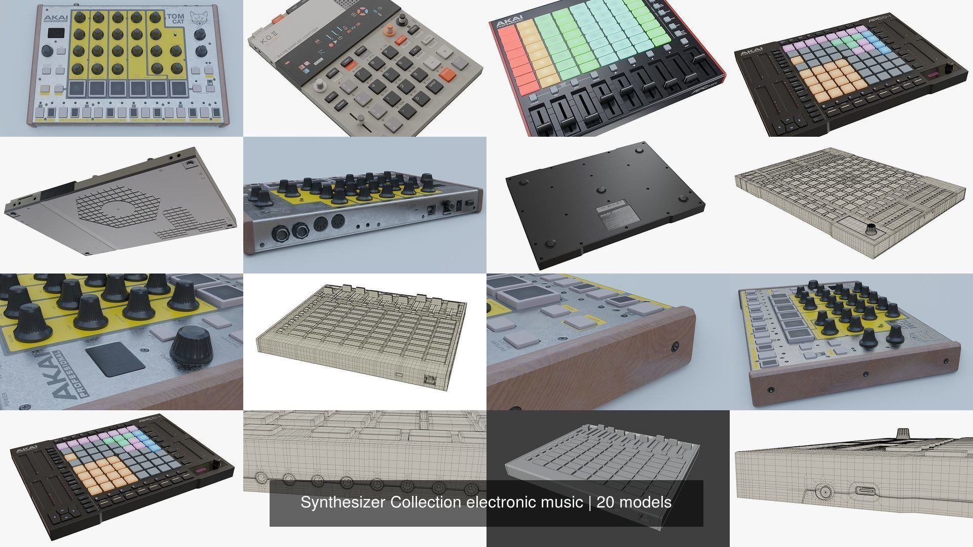 Synthesizer Collection electronic music _3