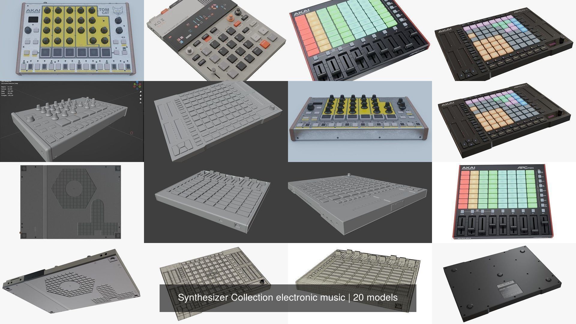 Synthesizer Collection electronic music _7
