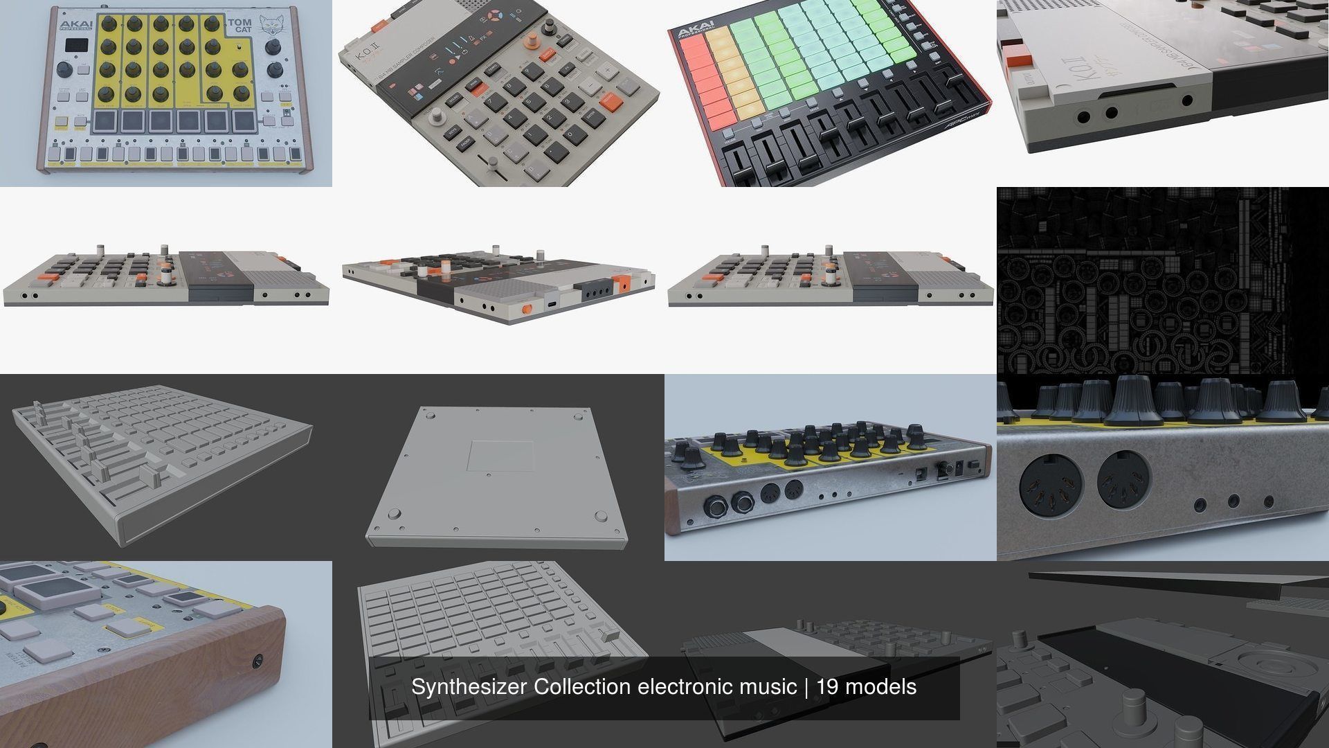 Synthesizer Collection electronic music _6