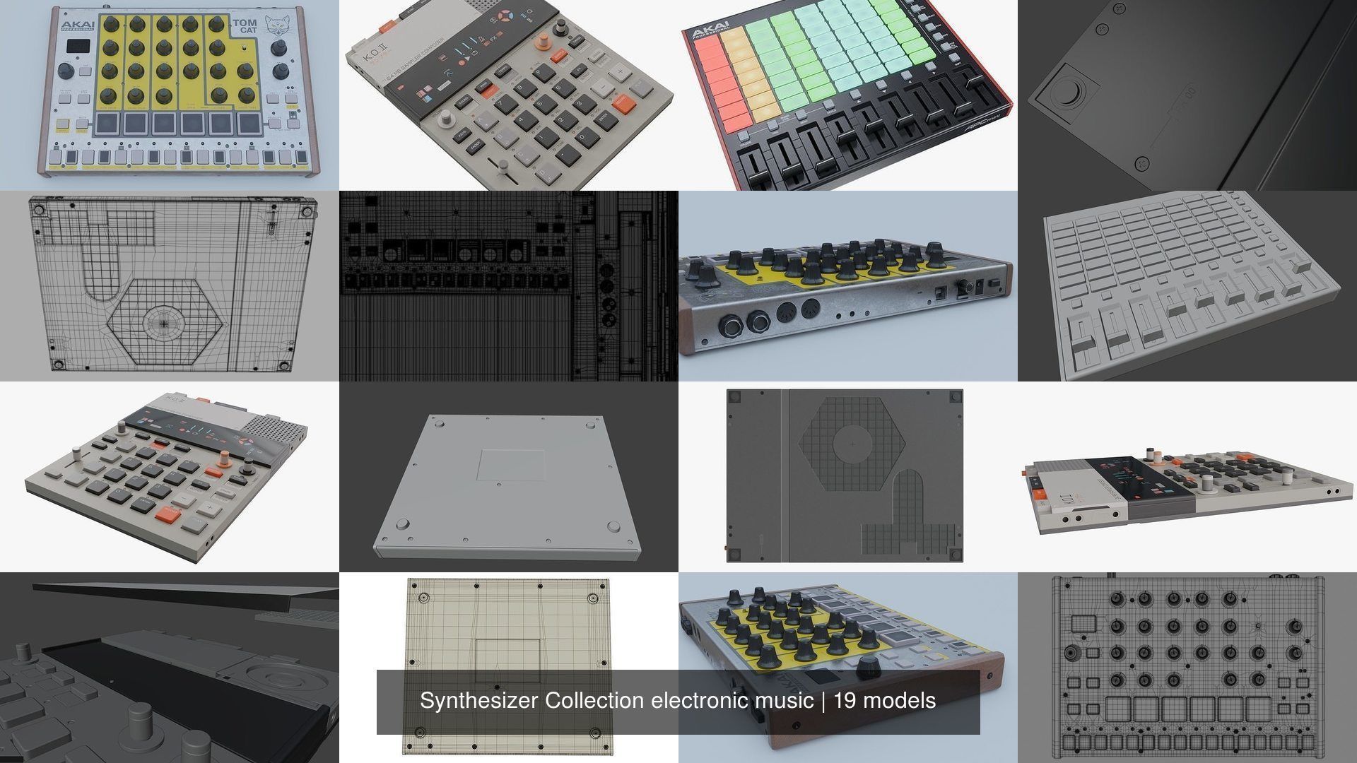 Synthesizer Collection electronic music _12